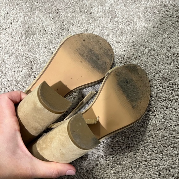 Nude colored Steve Madden “Carrson” heels SZ 8 - Picture 6 of 9